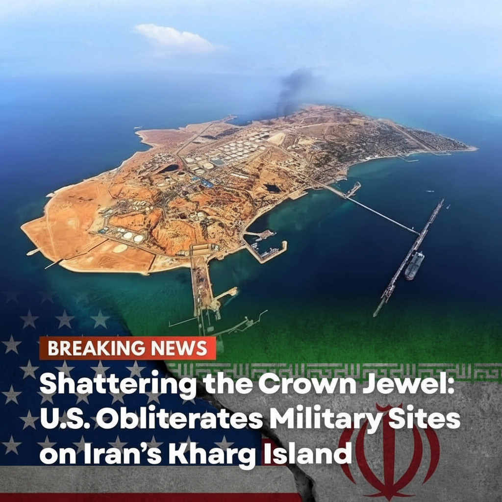 US Central Command Executes Bombing Raid on Iran's Kharg Island
