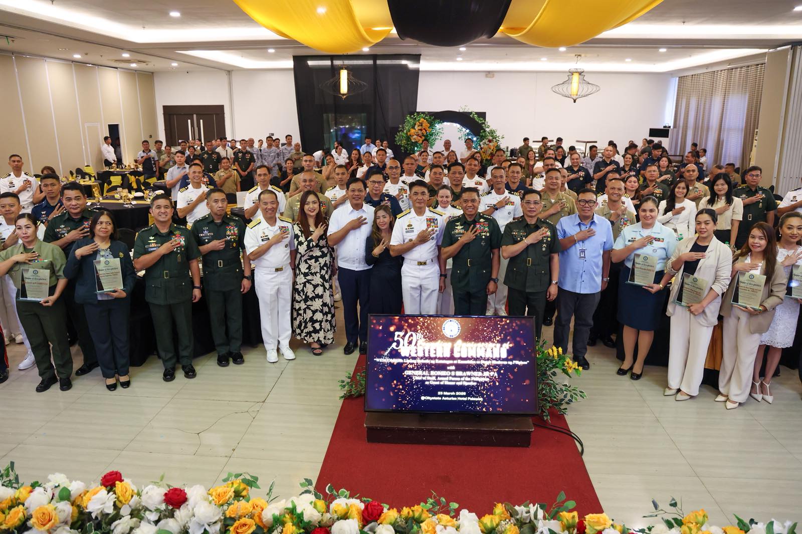 AFP's Western Command Commemorates Golden Anniversary