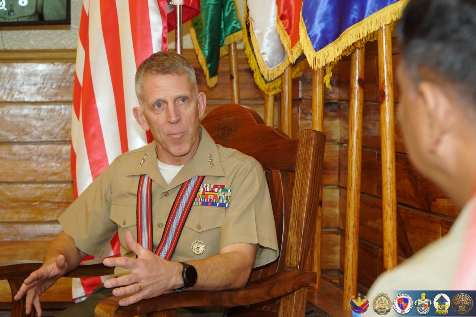 U.S. Marine Corps General Engages Cadets on Leadership, Military Cooperation