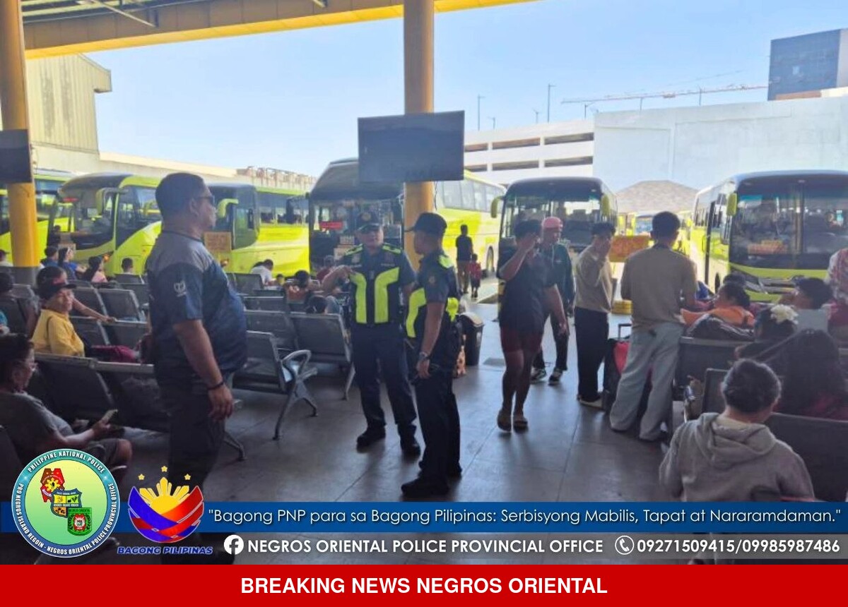 Dumaguete: Police Boost Security for Holy Week Travel