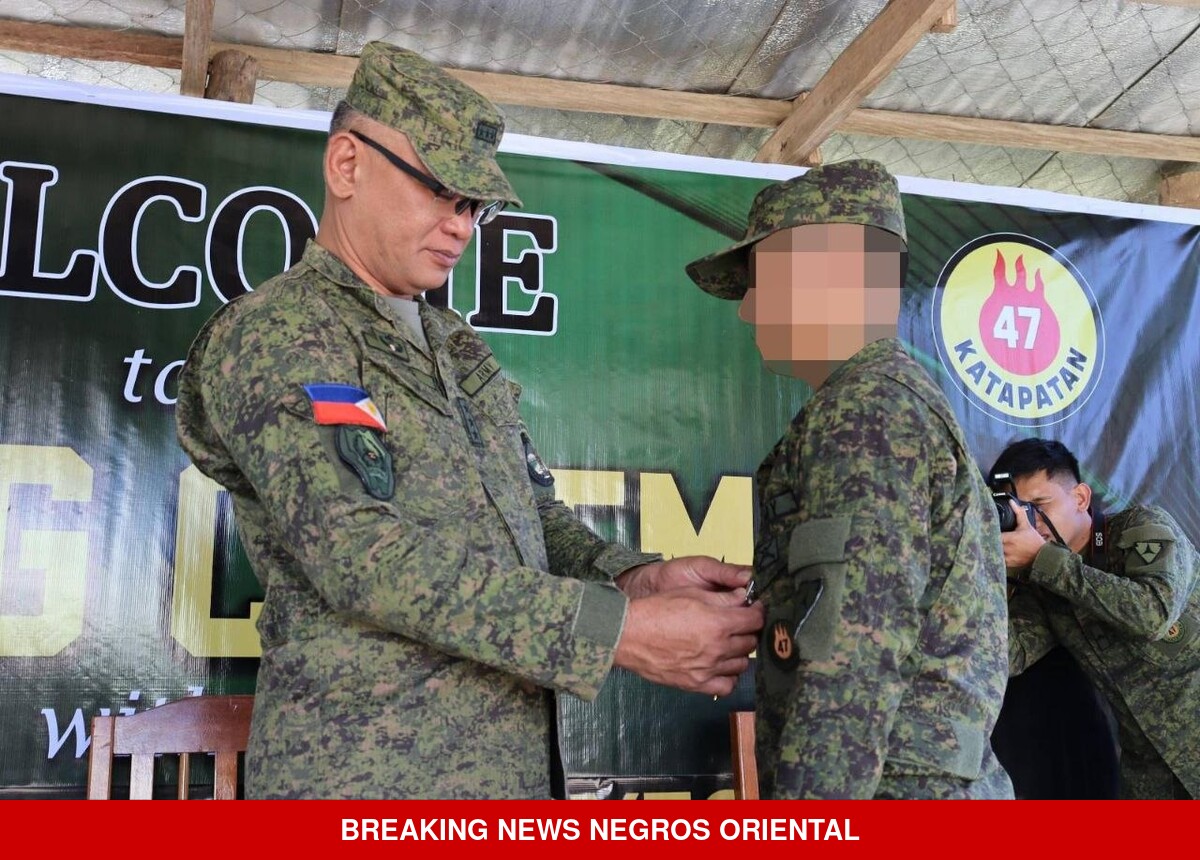 Negros Oriental: 47th IB Soldiers Decorated for Combat