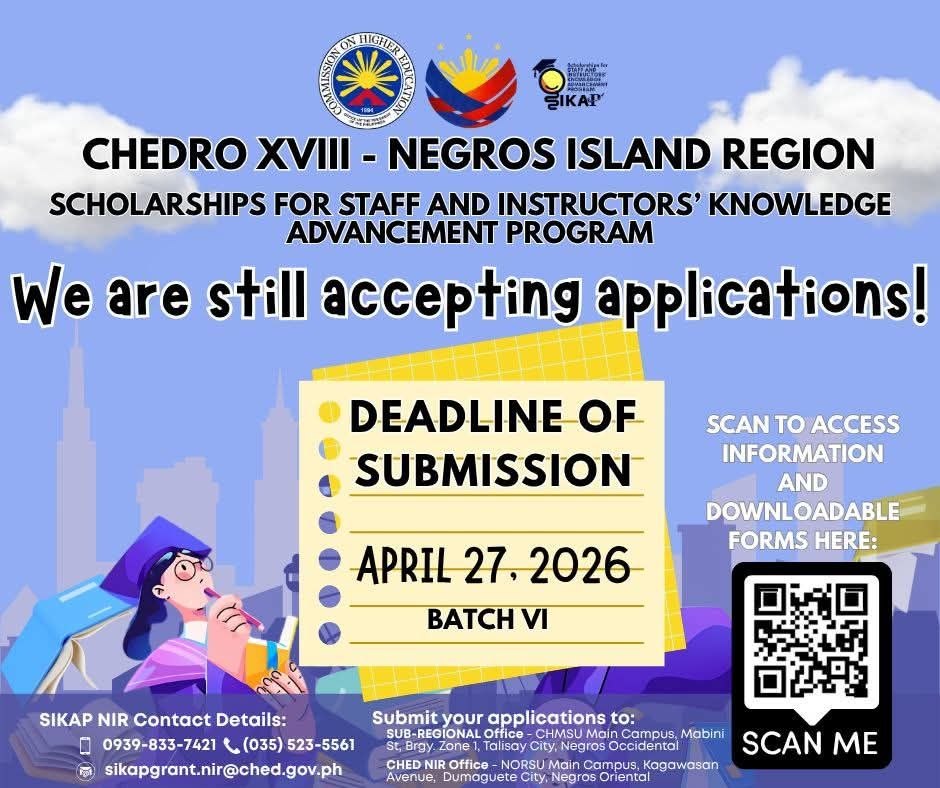 CHED-NIR Opens SIKAP Batch VI Scholar Applications