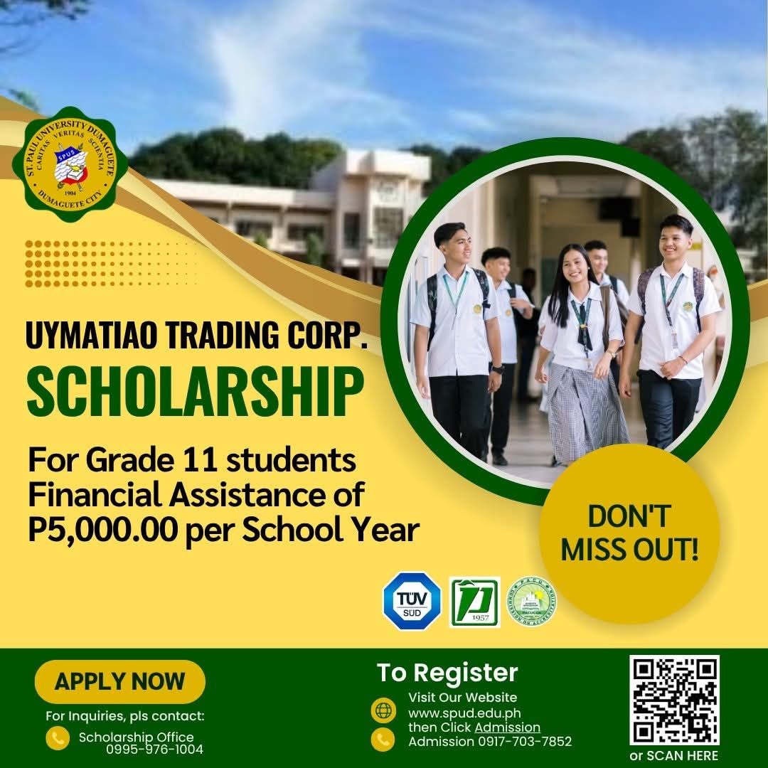 Dumaguete: Trading Corp Offers 40 Scholarships to Grade 11