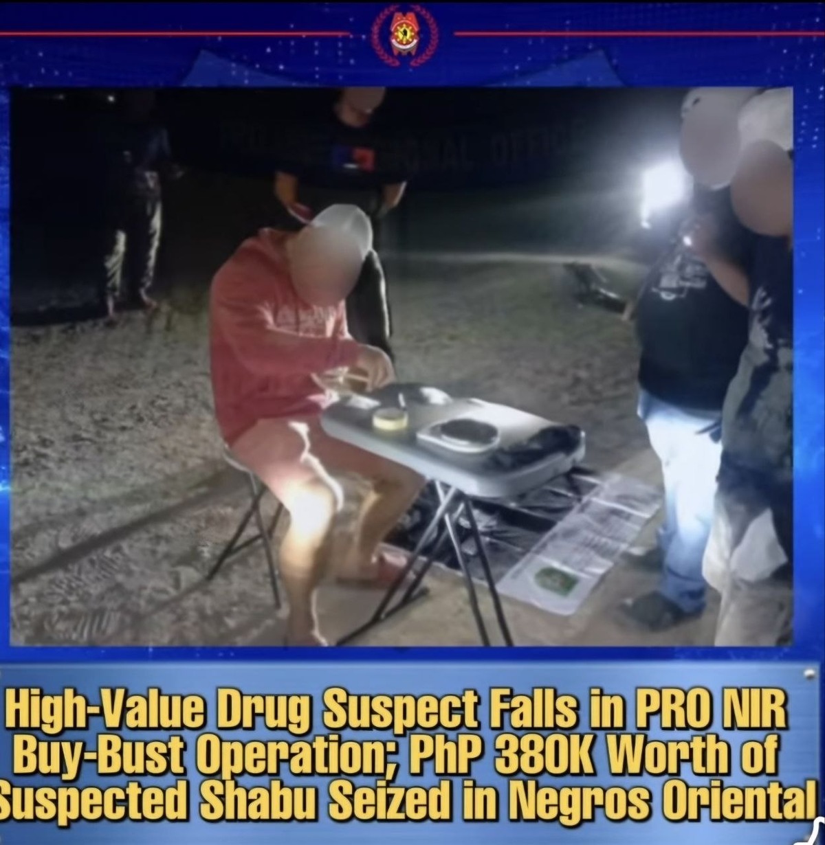 Sibulan: High-Value Drug Suspect Arrested with P380K Shabu