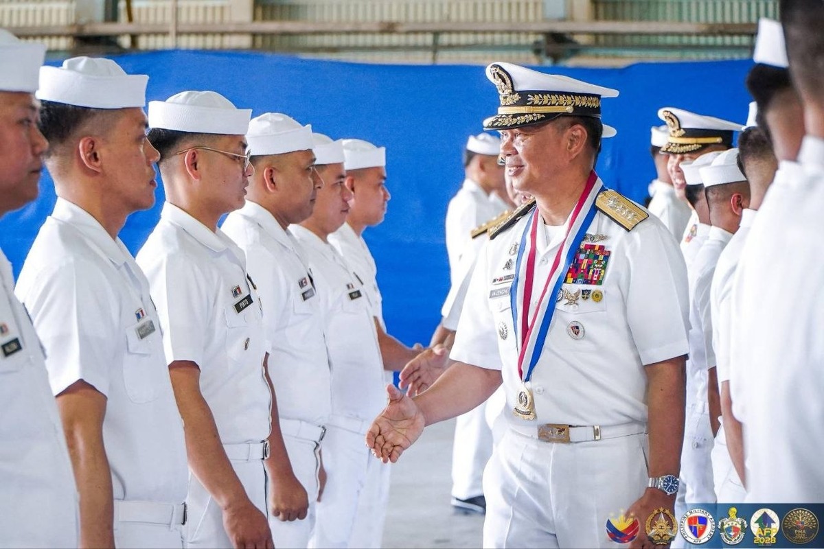 Second Navy Offshore Patrol Vessel Arrives at Subic, PMA Chief Presides