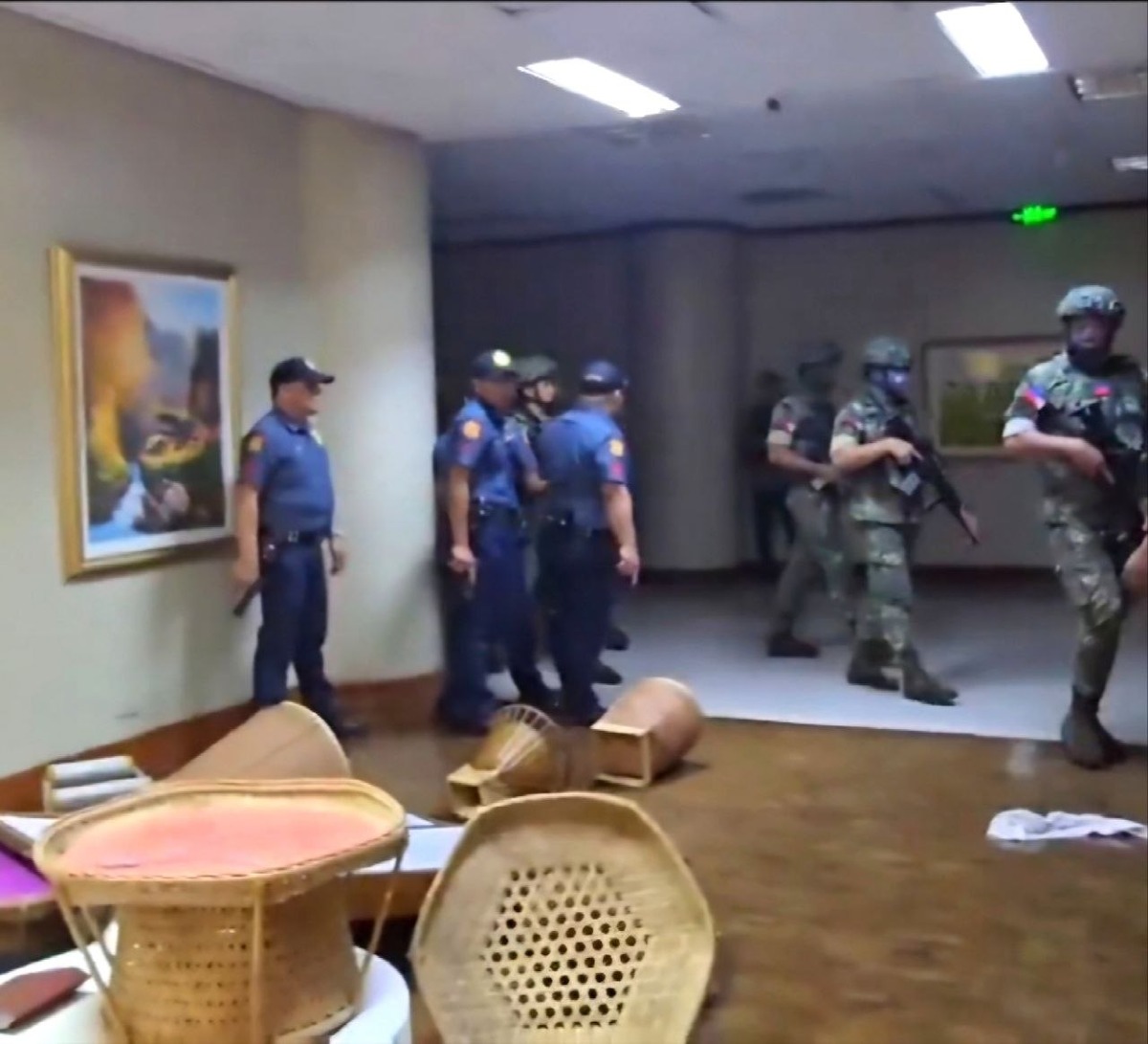Shots Fired at Philippine Senate During Dela Rosa ICC Standoff