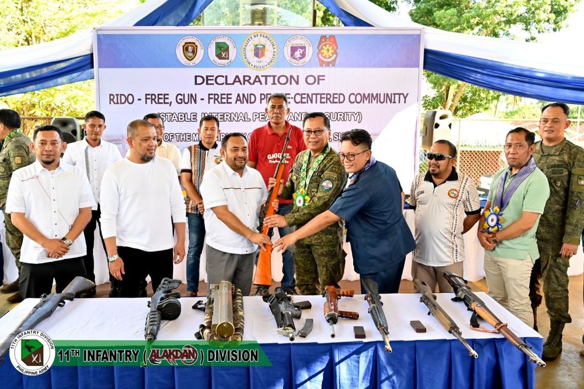 Panglima Estino, Sulu Now Officially Peace, Gun-Free Zone