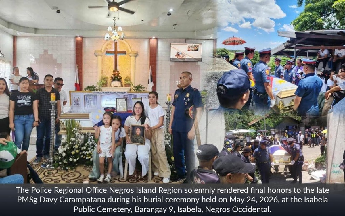 Negros Occidental: PMSg Carampatana Laid to Rest With Honors