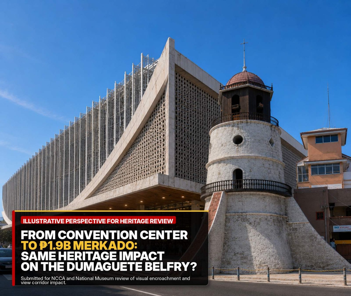 ₱1.9B Dumaguete Merkado Faces the Same Heritage Questions Raised Over the Convention Center