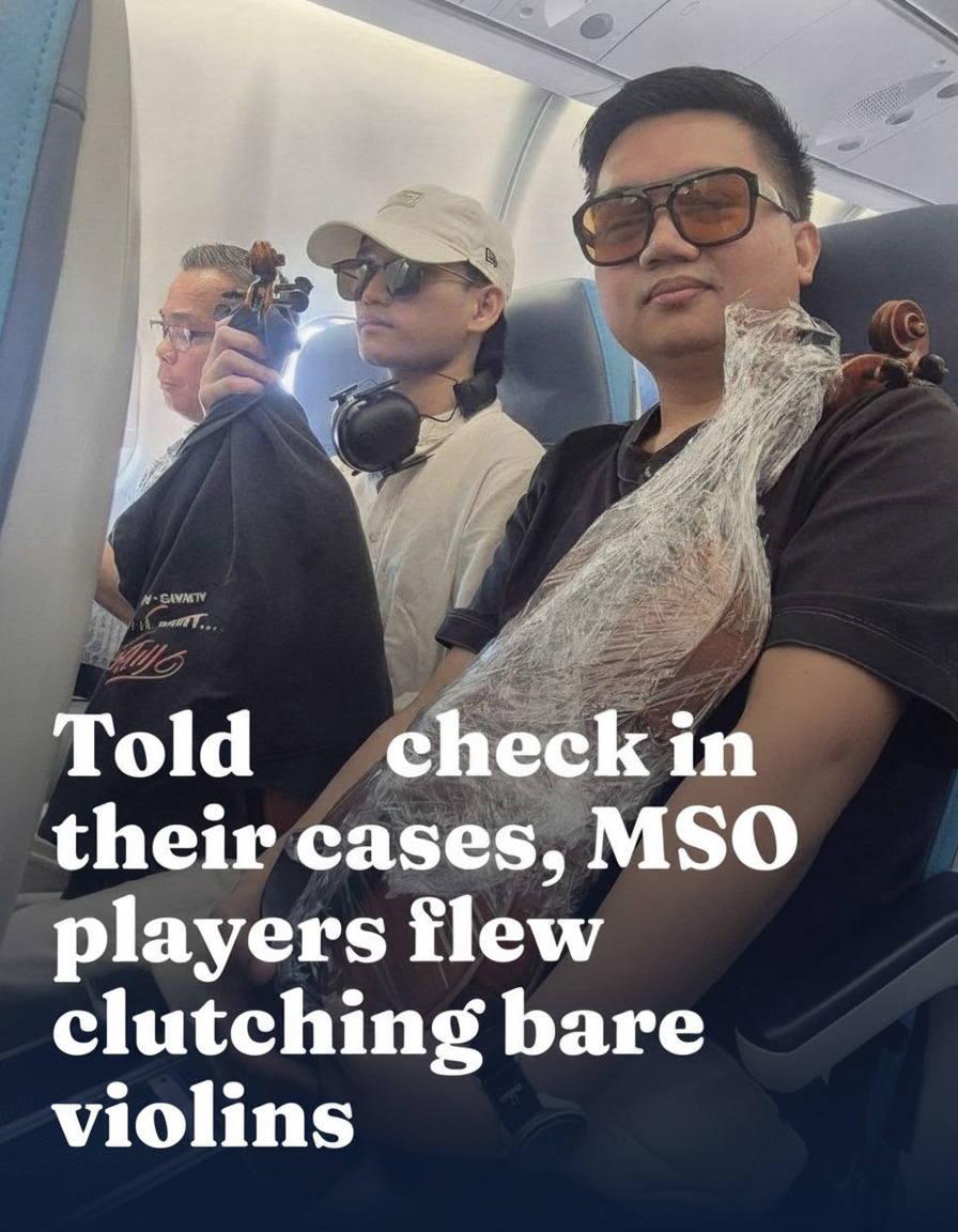 MSO Musicians Fly With Bare Violins After Cebu Pacific Gate Dispute