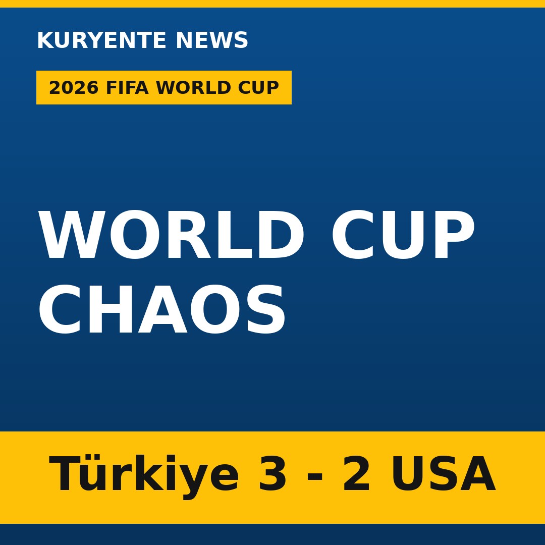 Ecuador Topple Germany, Türkiye Break US Hearts in Stoppage Time