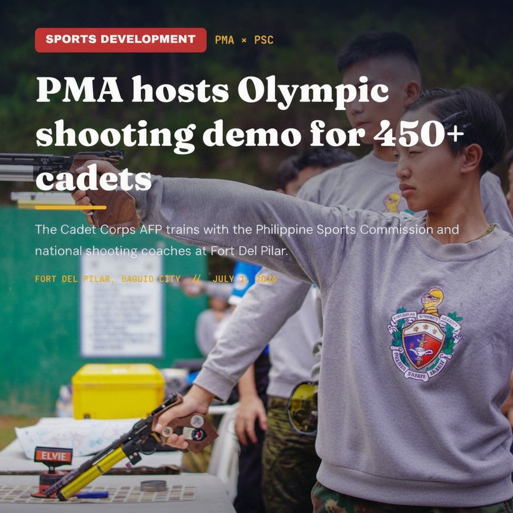 Fort Del Pilar Cadets Get Up-Close Look at Olympic-Level Shooting