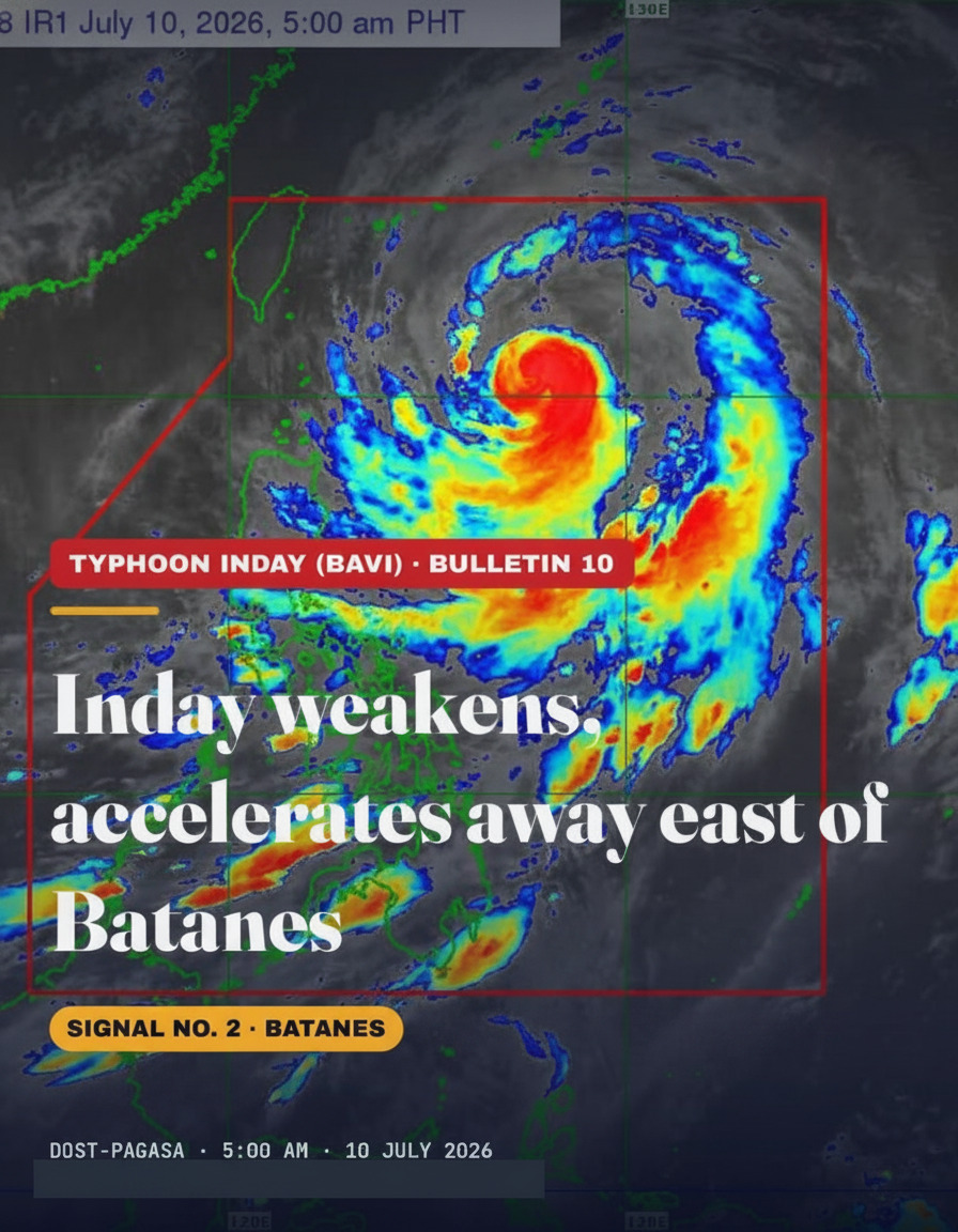 Bavi Losing Strength But Still Packs Signal 2 Threat Over Batanes