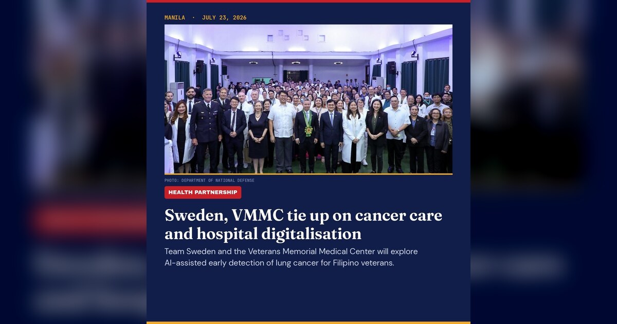 VMMC and Sweden Join Forces for Veterans' Cancer Fight