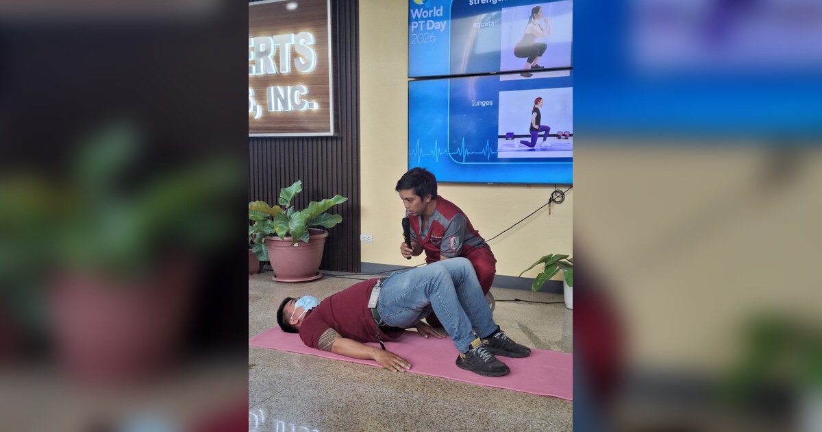 Dumaguete: ACE Doctors Marks World PT Day with Heart Push