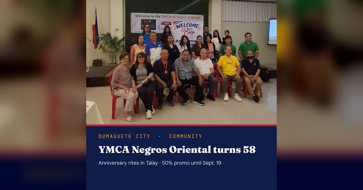 Dumaguete: YMCA Negros Oriental Turns 58 on Sept. 12