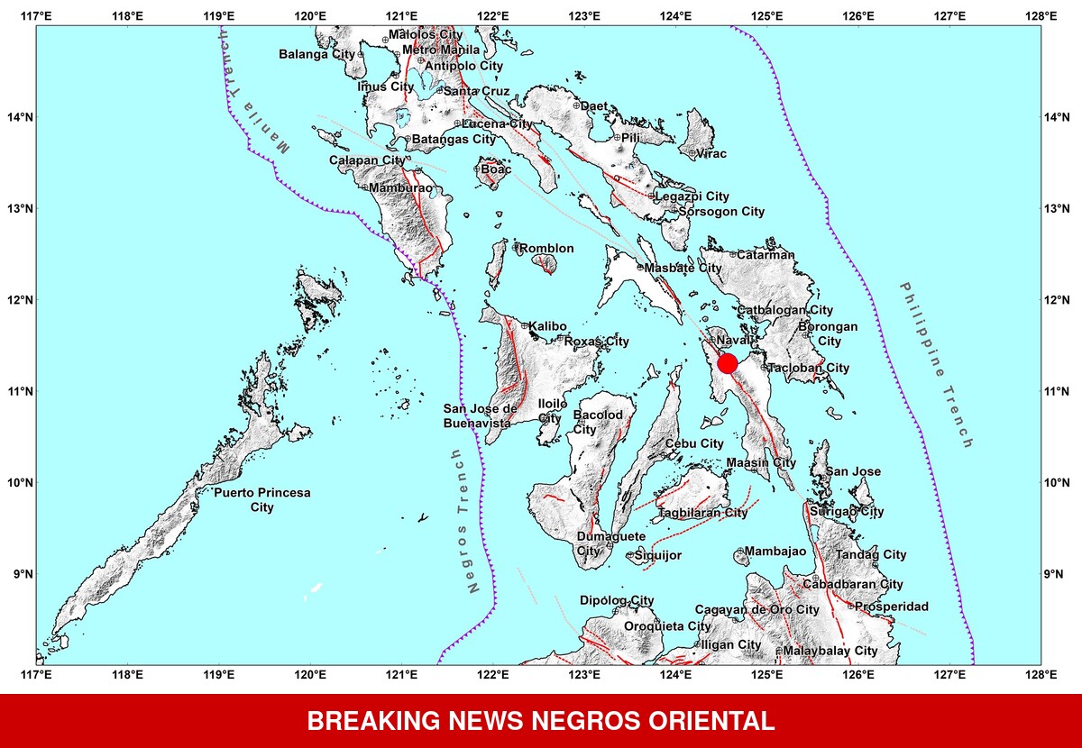 Leyte Towns Shake After 4.4-Magnitude Tremor Hits Wednesday