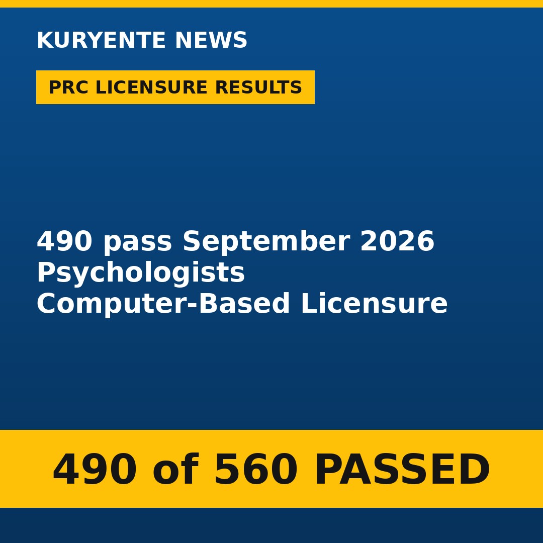 490 New Licensed Psychologists Emerge from PRC's September 2026 Exam