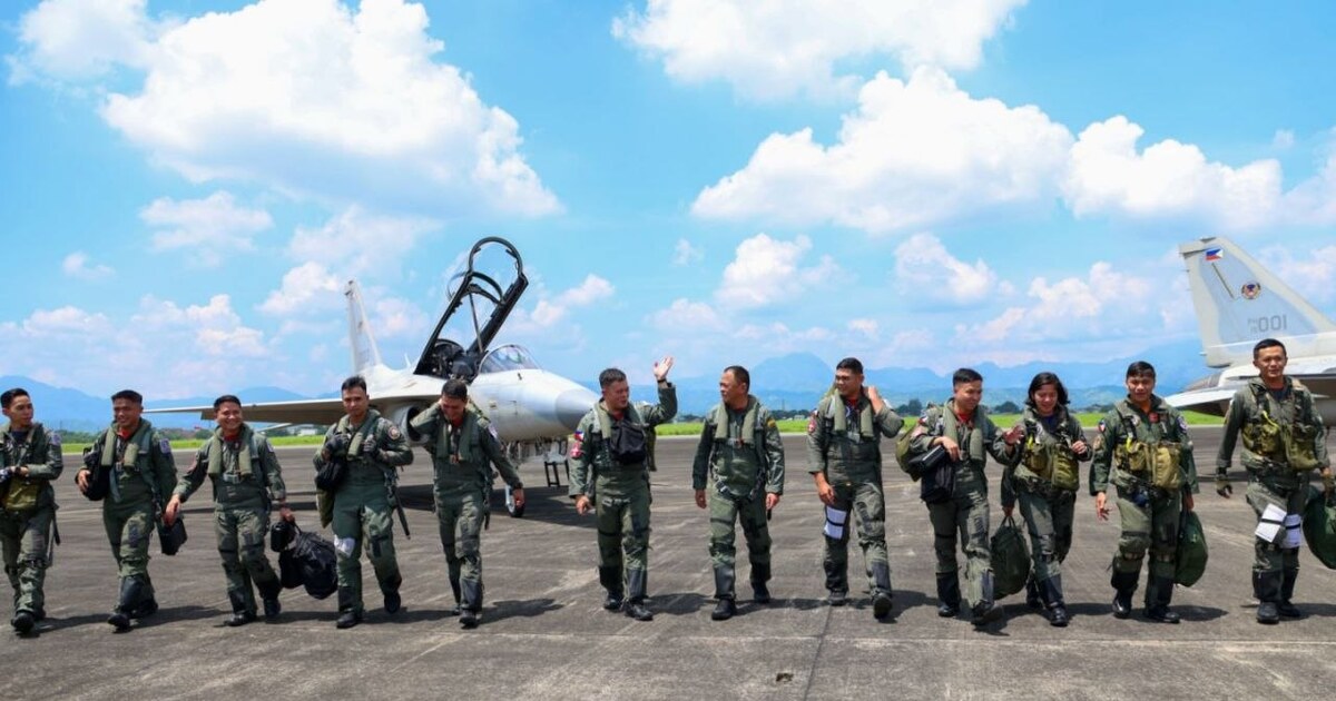 AFP Chief Takes to the Skies in PAF Air Defense Drill at Basa Air Base
