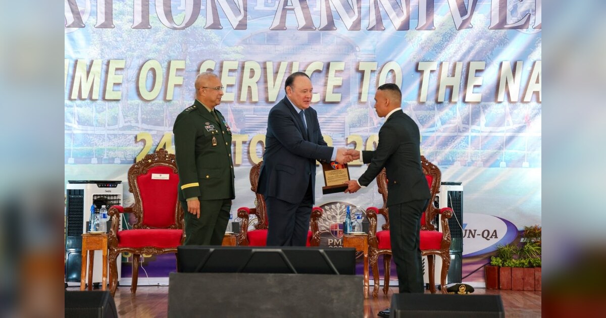DND Chief Tells PMA Cadets: Ambition Is a National Duty