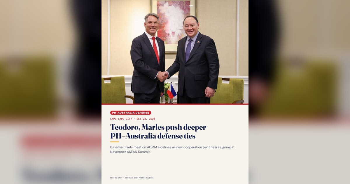 RP-Australia Defense Deal Eyed for ASEAN Summit Signing
