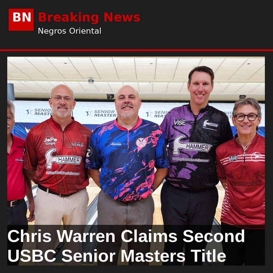 Image related to: Chris Warren Claims Second USBC Senior Masters Title