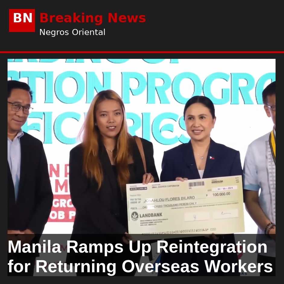 Manila Ramps Up Reintegration for Returning Overseas Workers
