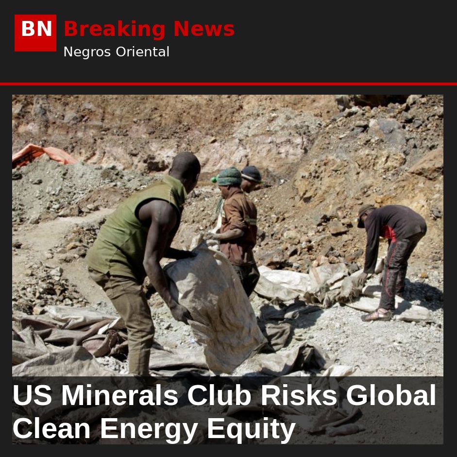 Image related to: US Minerals Club Risks Global Clean Energy Equity