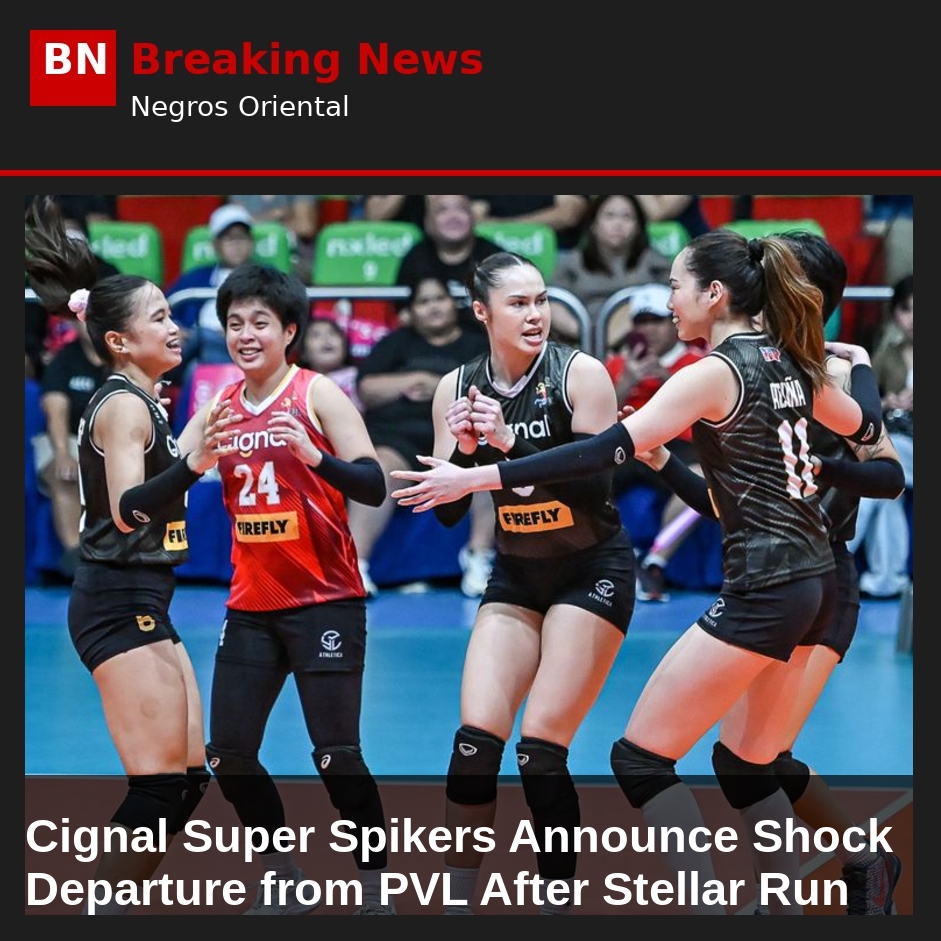 Image related to: Cignal Super Spikers Announce Shock Departure from PVL After Stellar Run