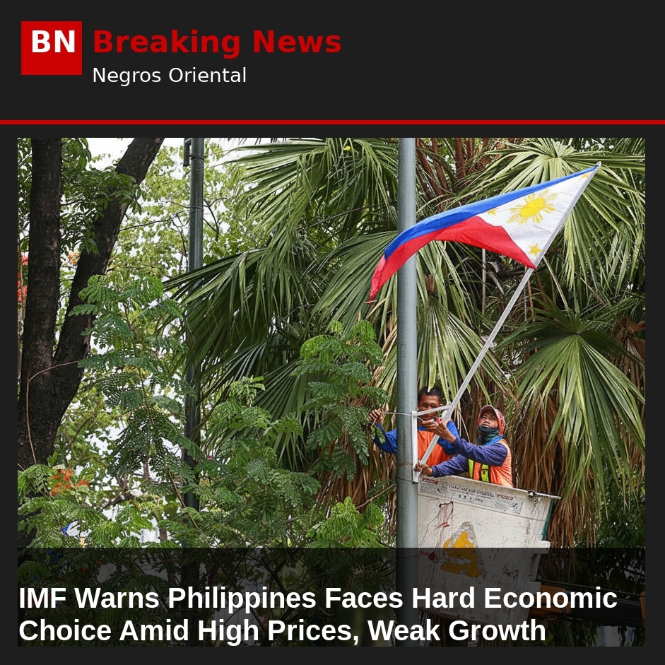 Image related to: IMF Warns Philippines Faces Hard Economic Choice Amid High Prices, Weak Growth