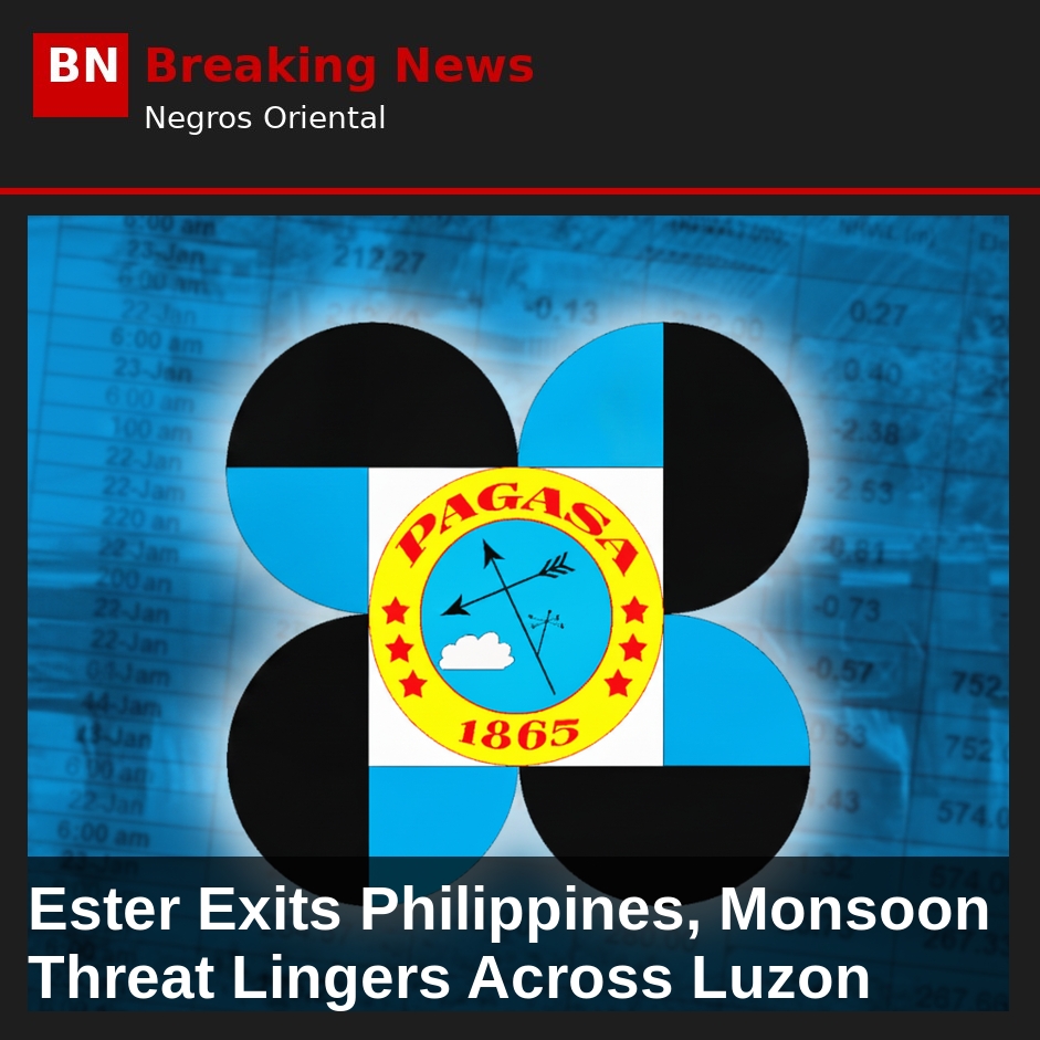 Image related to: Ester Exits Philippines, Monsoon Threat Lingers Across Luzon