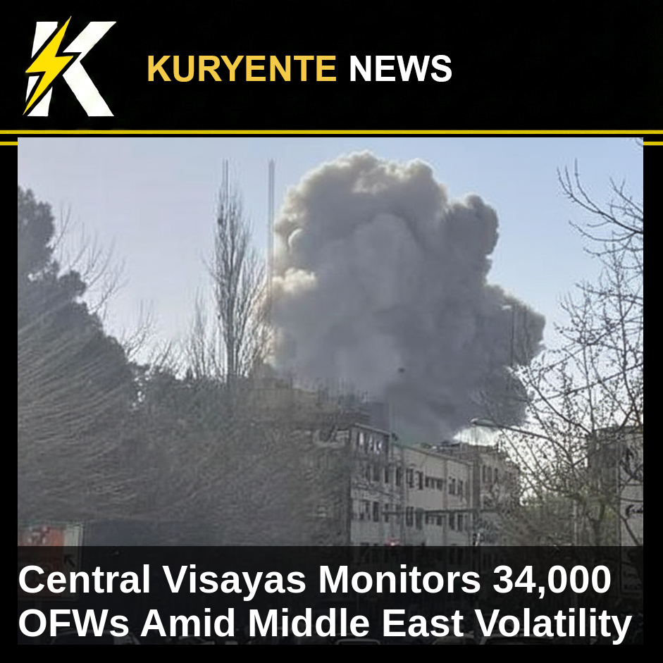 Central Visayas Monitors 34,000 OFWs Amid Middle East Volatility