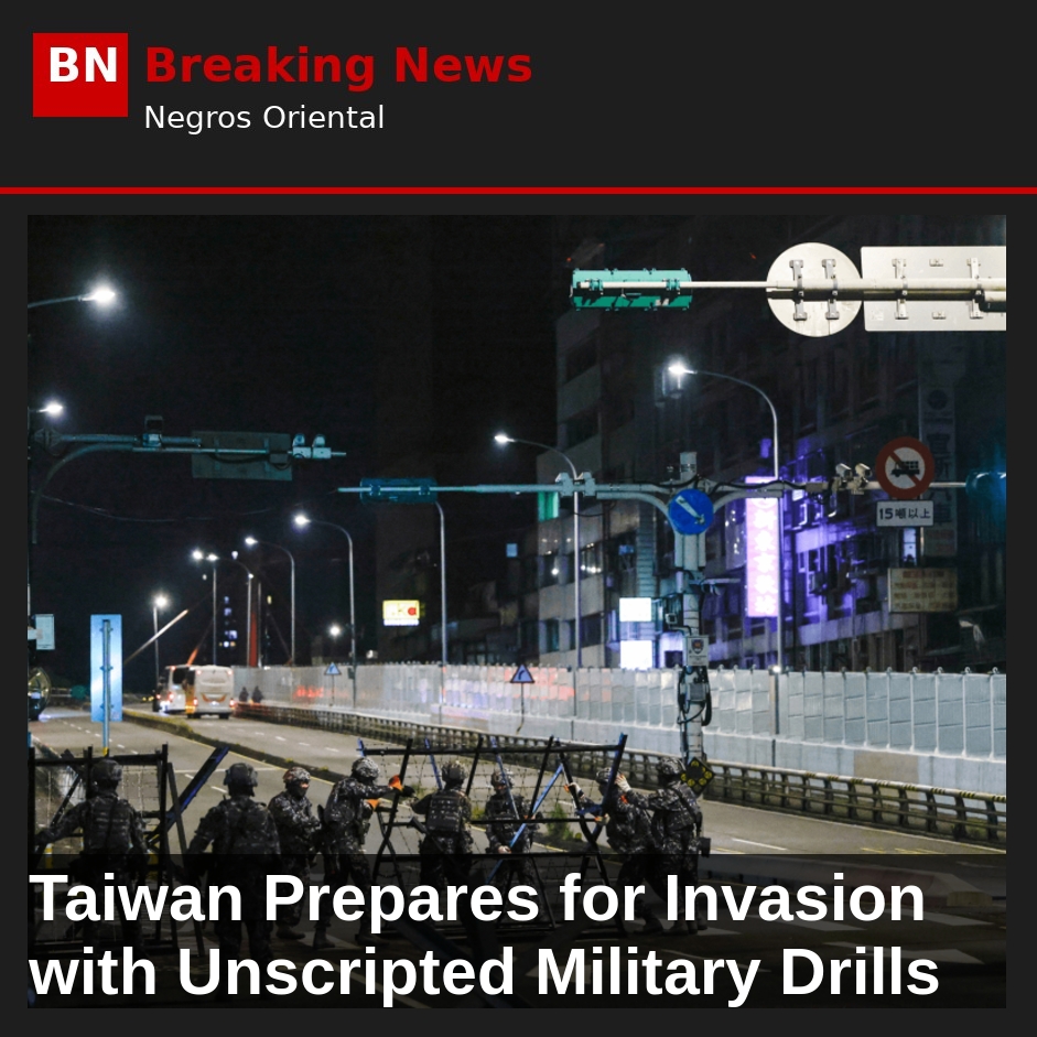 Image related to: Taiwan Prepares for Invasion with Unscripted Military Drills