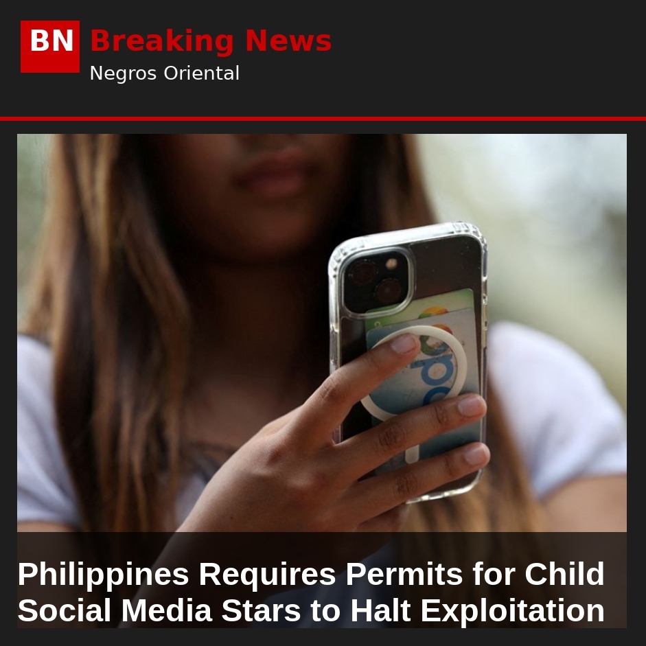 Philippines Requires Permits for Child Social Media Stars to Halt Exploitation