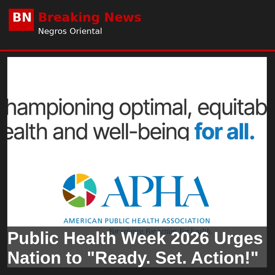 Public Health Week 2026 Urges Nation to "Ready. Set. Action!"