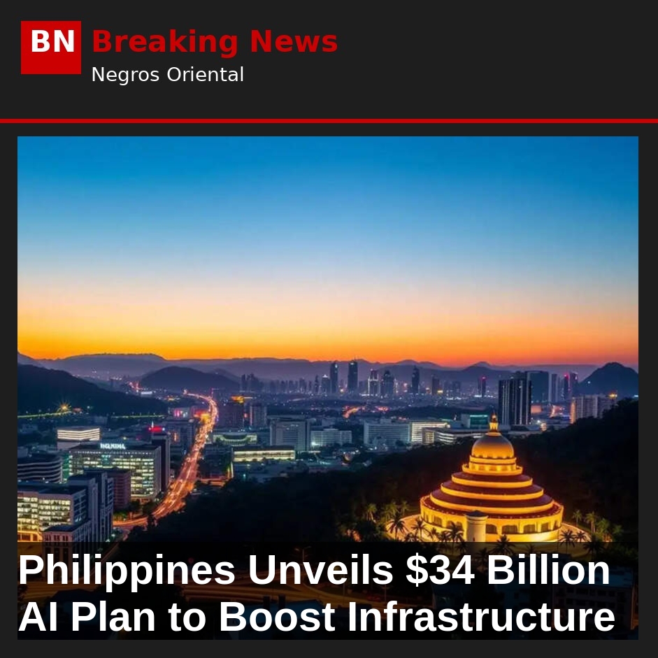 Image related to: Philippines Unveils $34 Billion AI Plan to Boost Infrastructure