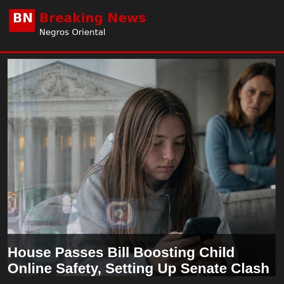 Image related to: House Passes Bill Boosting Child Online Safety, Setting Up Senate Clash