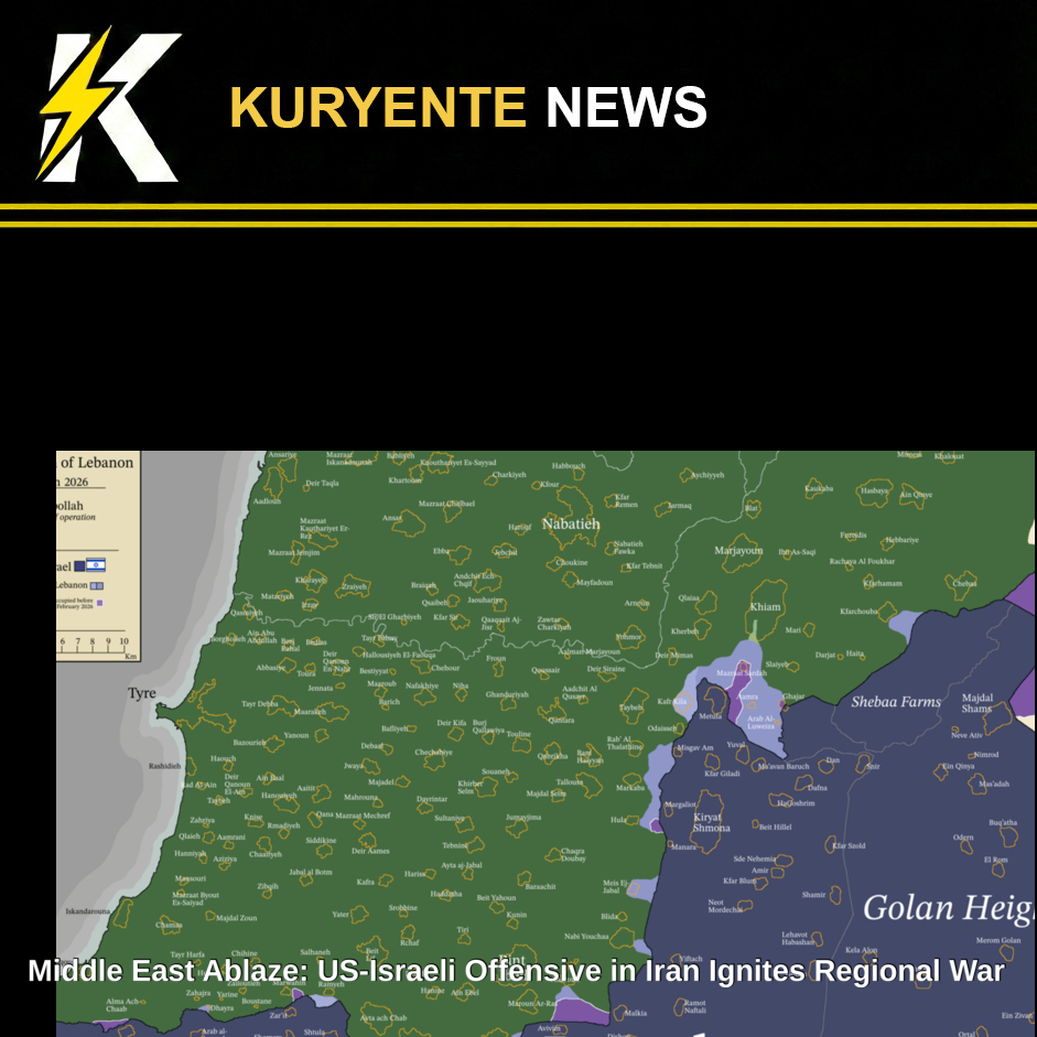 Middle East Ablaze: US-Israeli Offensive in Iran Ignites Regional War as Lebanon Becomes New Front