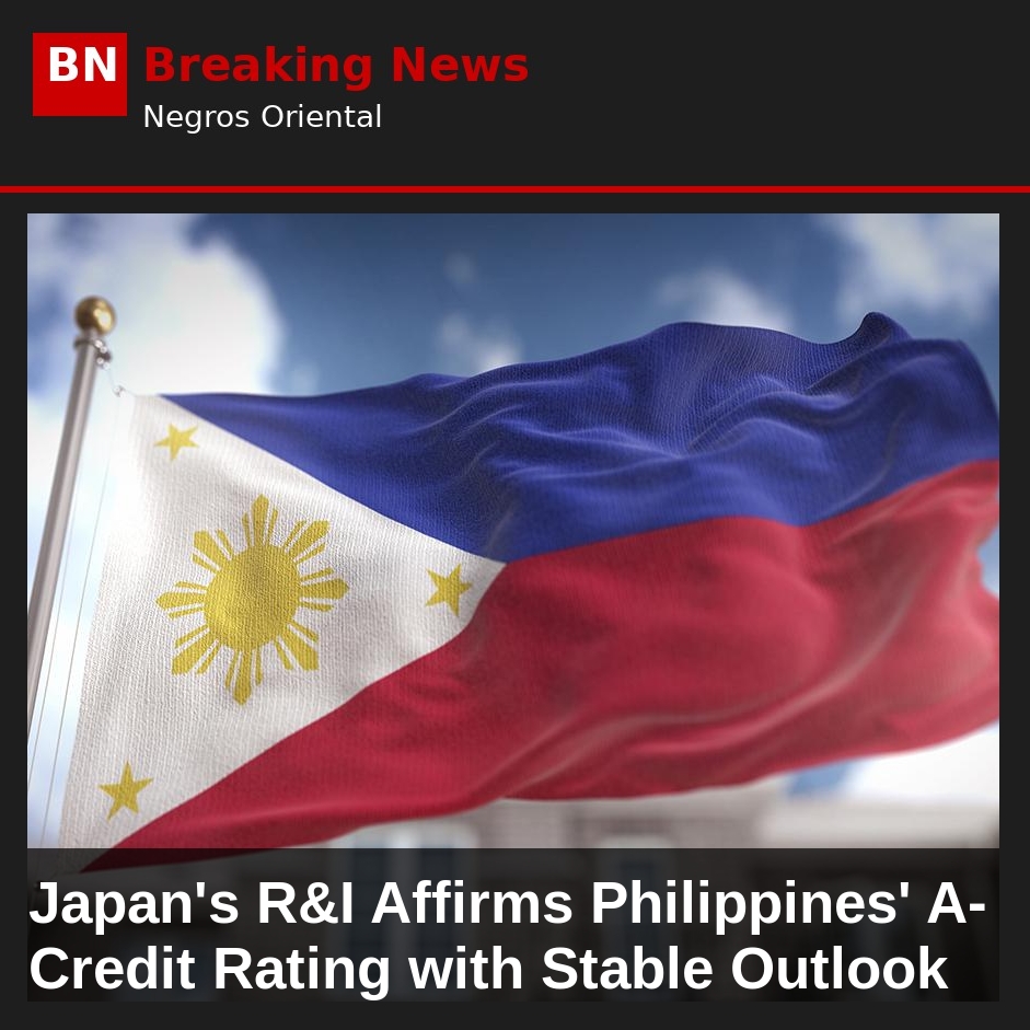 Image related to: Japan's R&I Affirms Philippines' A- Credit Rating with Stable Outlook