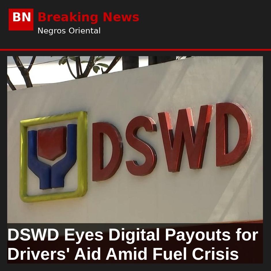 Image related to: DSWD Eyes Digital Payouts for Drivers' Aid Amid Fuel Crisis