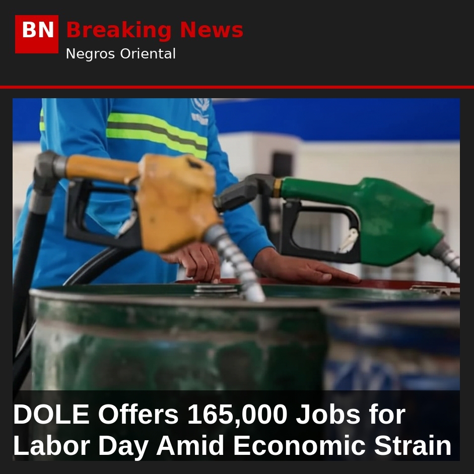 DOLE Offers 165,000 Jobs for Labor Day Amid Economic Strain