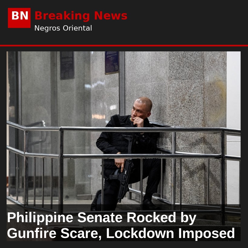 Image related to: Philippine Senate Rocked by Gunfire Scare, Lockdown Imposed