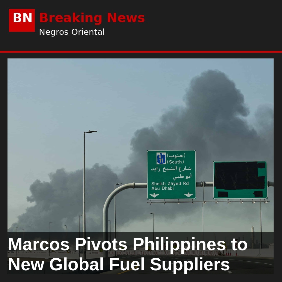 Image related to: Marcos Pivots Philippines to New Global Fuel Suppliers