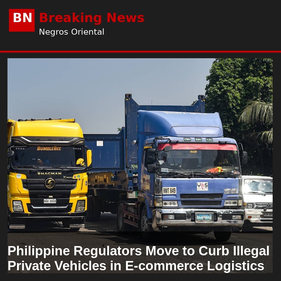 Image related to: Philippine Regulators Move to Curb Illegal Private Vehicles in E-commerce Logistics