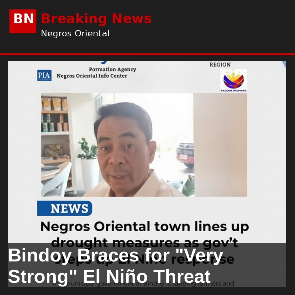 Image related to: Bindoy Braces for "Very Strong" El Niño Threat