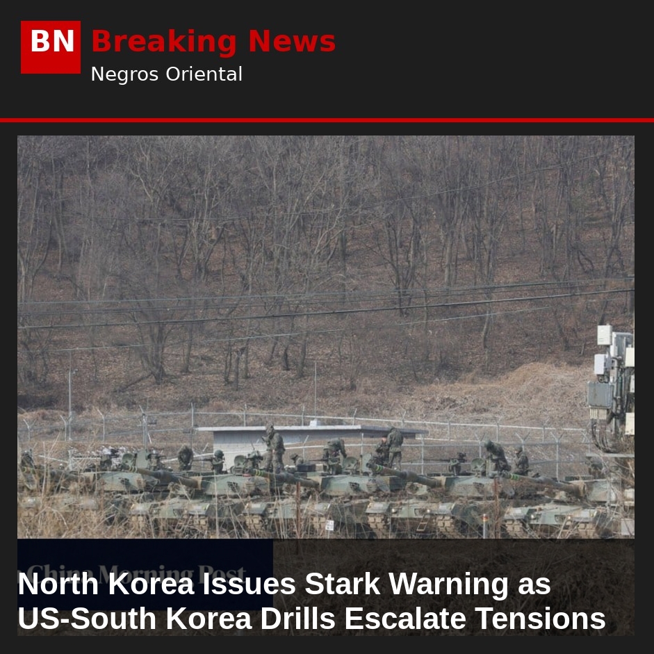 Image related to: North Korea Issues Stark Warning as US-South Korea Drills Escalate Tensions