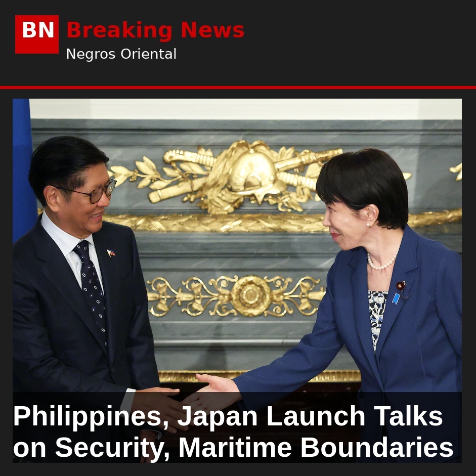 Philippines, Japan Launch Talks on Security, Maritime Boundaries