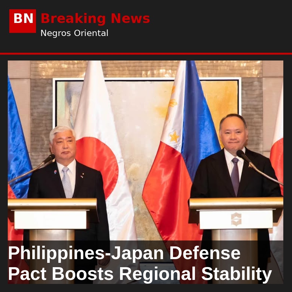 Philippines-Japan Defense Pact Boosts Regional Stability