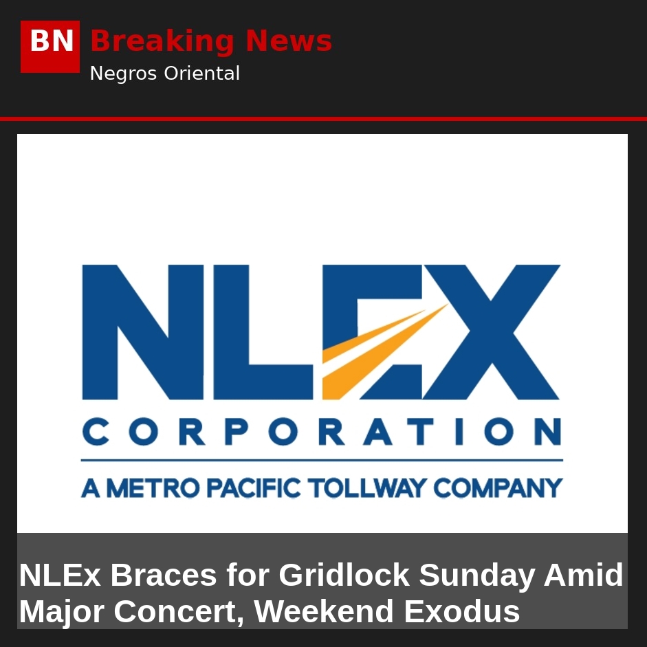 Image related to: NLEx Braces for Gridlock Sunday Amid Major Concert, Weekend Exodus
