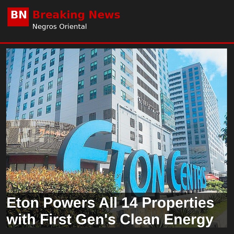 Eton Powers All 14 Properties with First Gen's Clean Energy